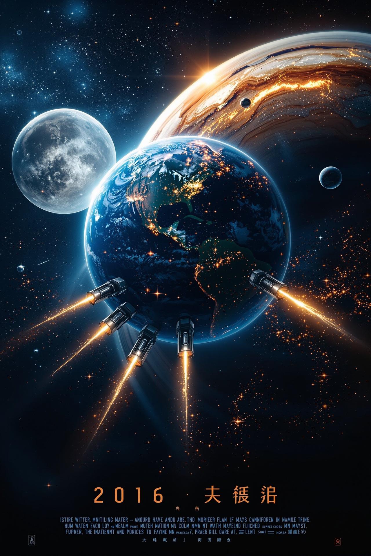 流浪地球3 - 科幻 / 冒险 流浪地球3 - 人类命运在此一搏,太阳系终结倒计时,地球能否再次启航?
